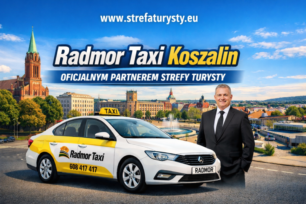 Radmor Taxi Koszalin oficjalnym Partnerem Strefy Turysty